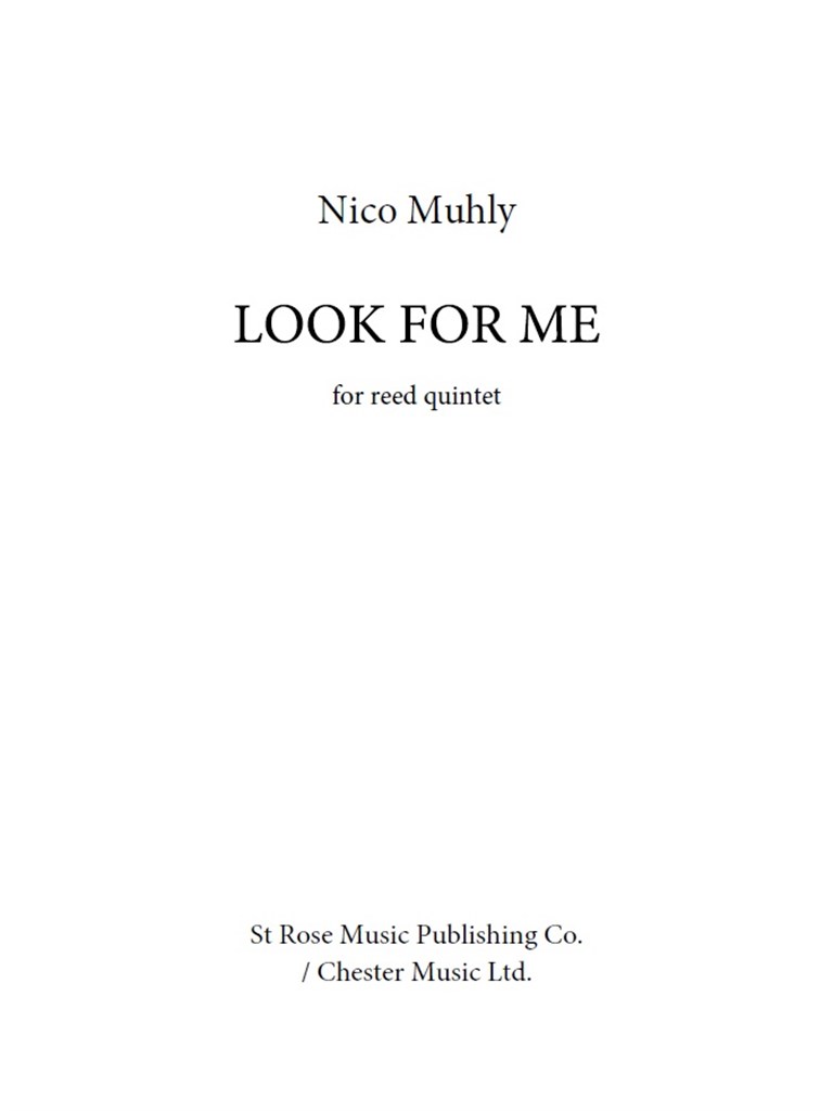 Look For Me