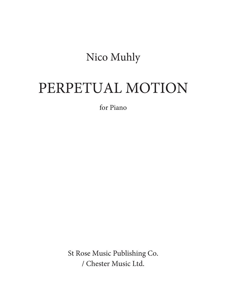 Perpetual Motion