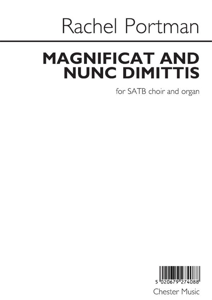 Magnificat And Nunc Dimittis