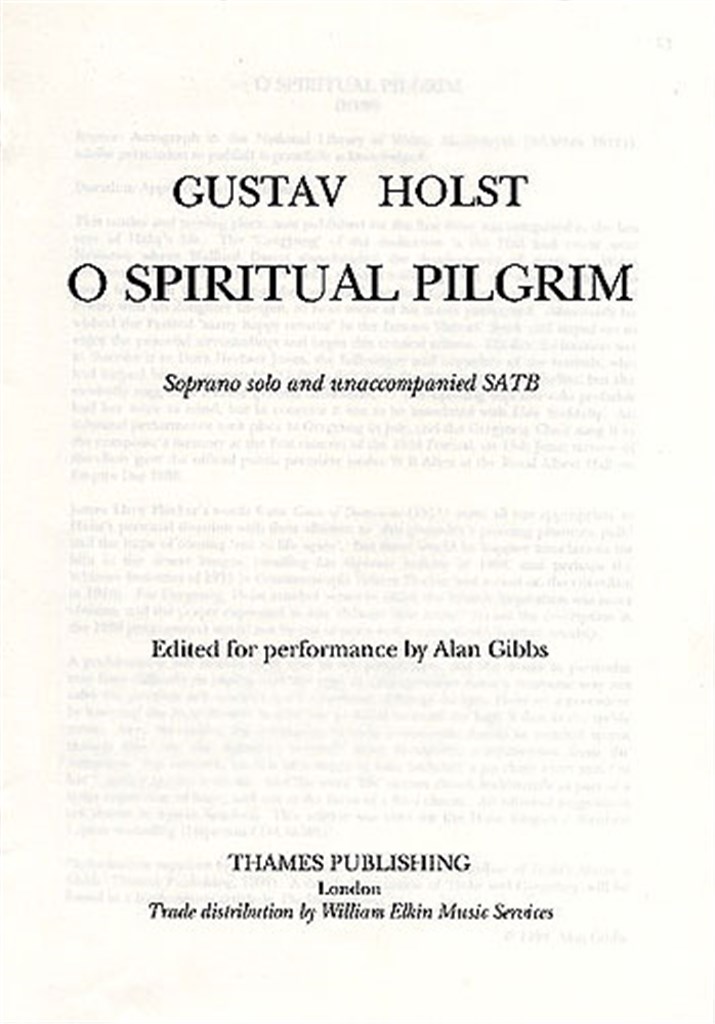 O Spiritual Pilgrim