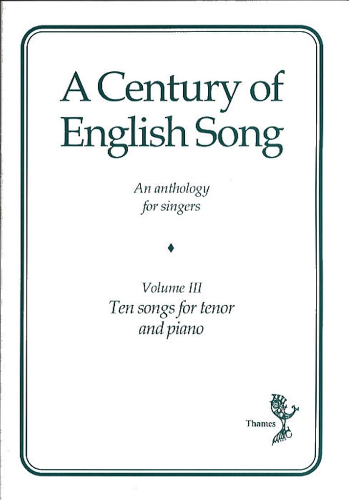 A Century Of English Song - Volume III