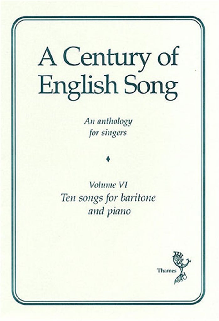 A Century Of English Song - Volume Vi