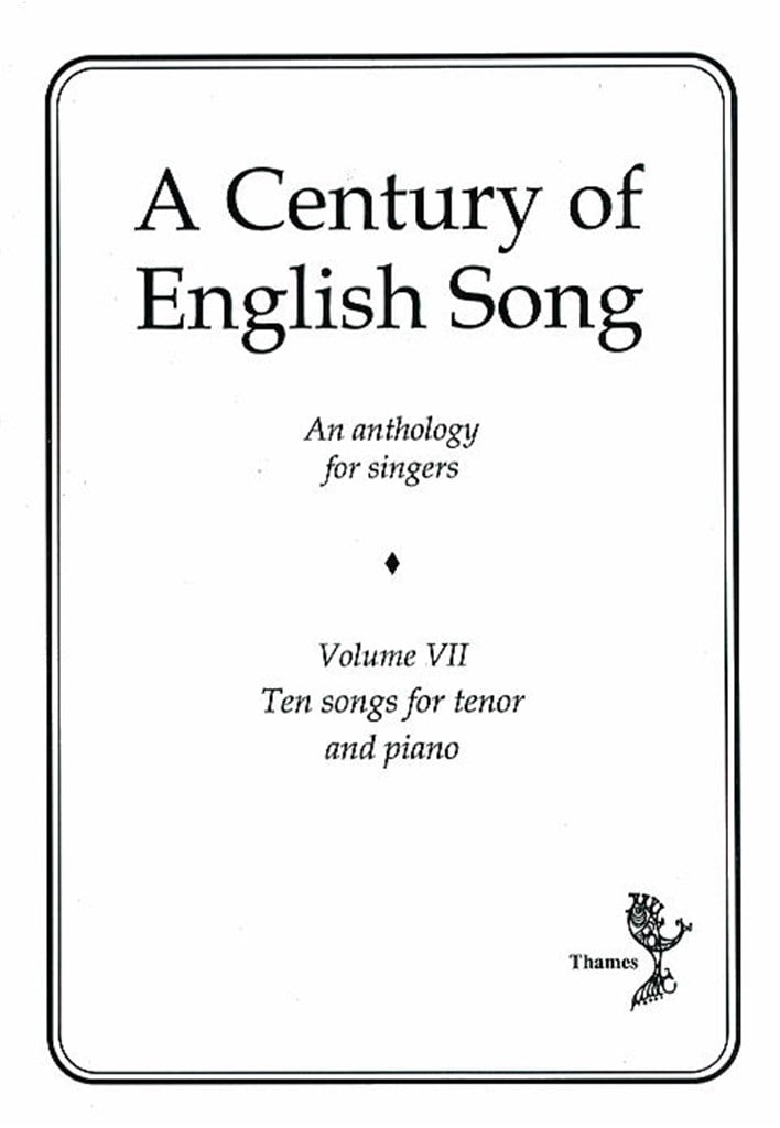 A Century Of English Song - Volume Vii