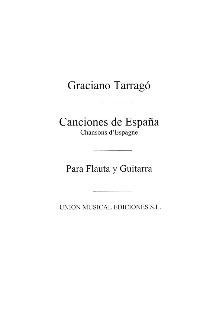 Canciones De Espana