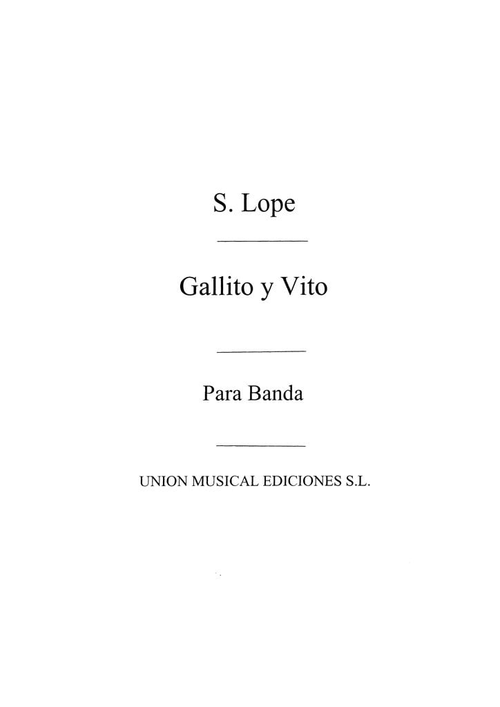 Gallito Y Vito