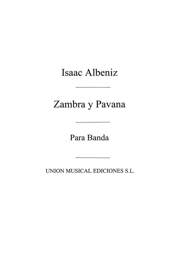 Zambra Y Pavana Nos.7 Y 8