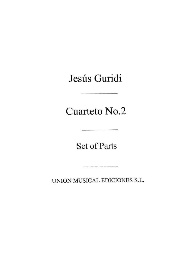 Cuarteto No.2 In A