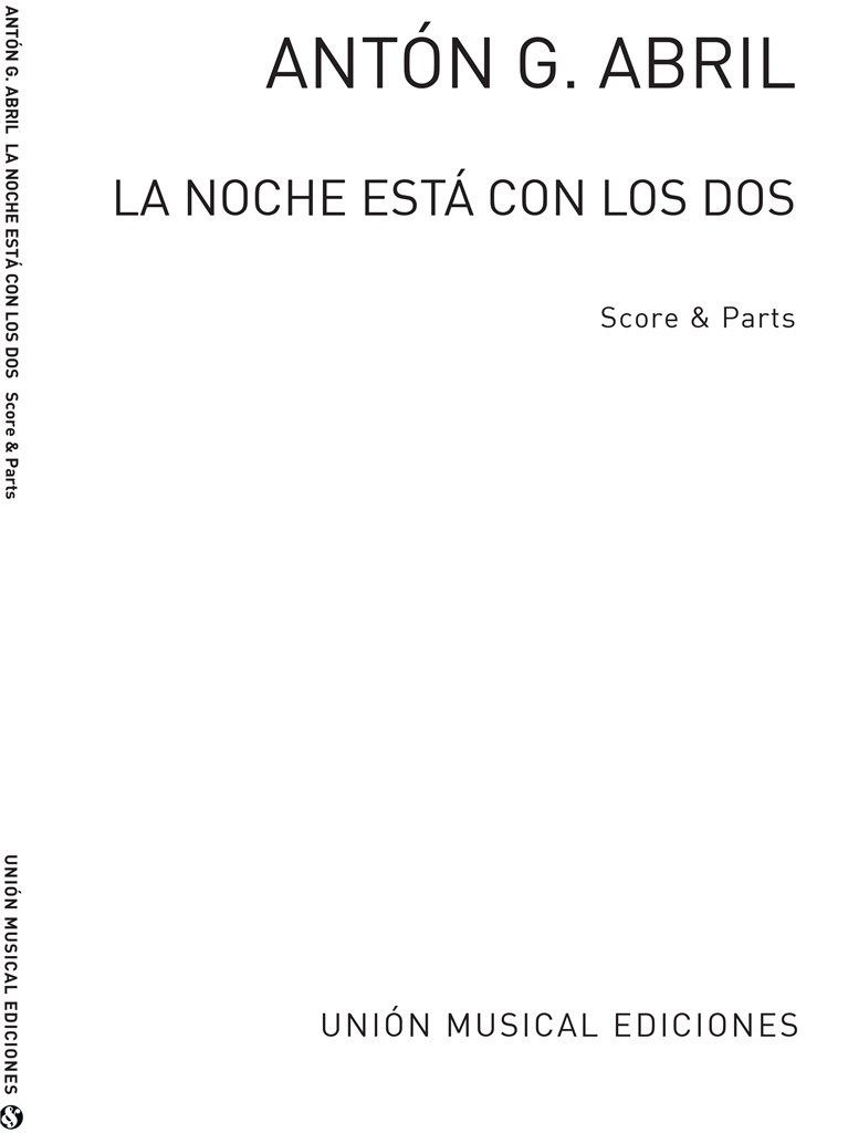 La Noche Está Con Los Dos (Score/Parts)