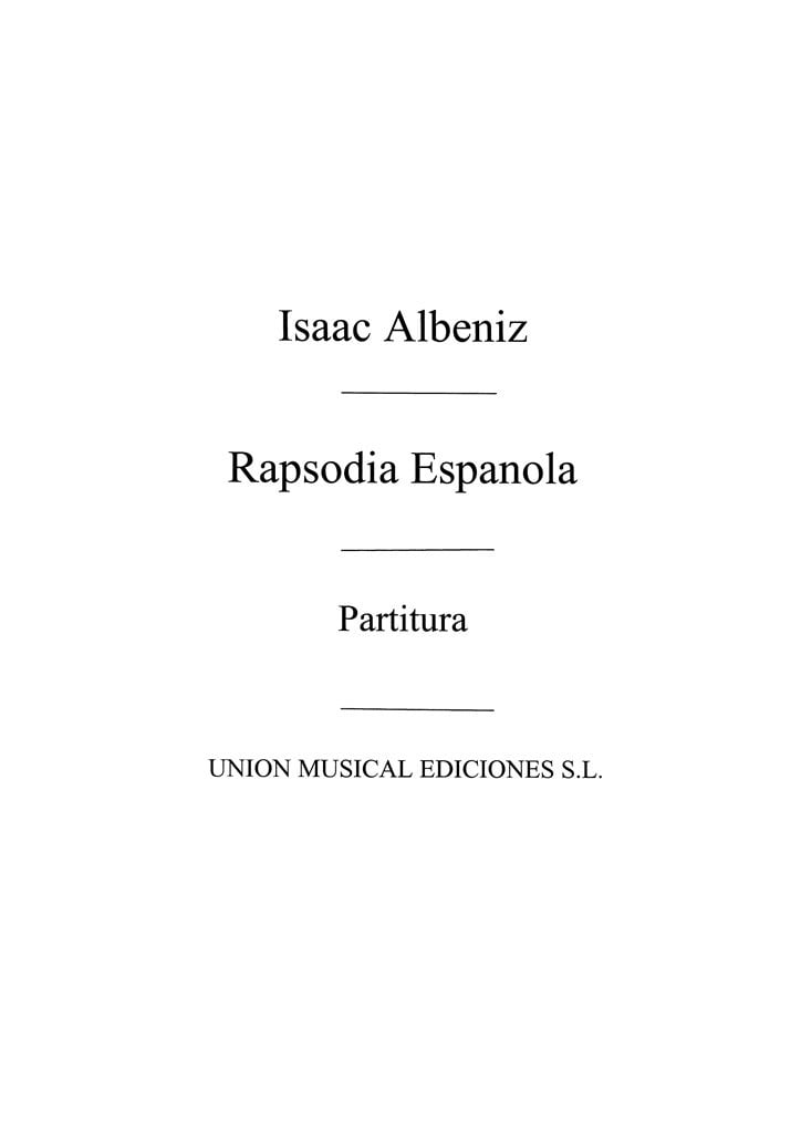 Rapsodia Espanola
