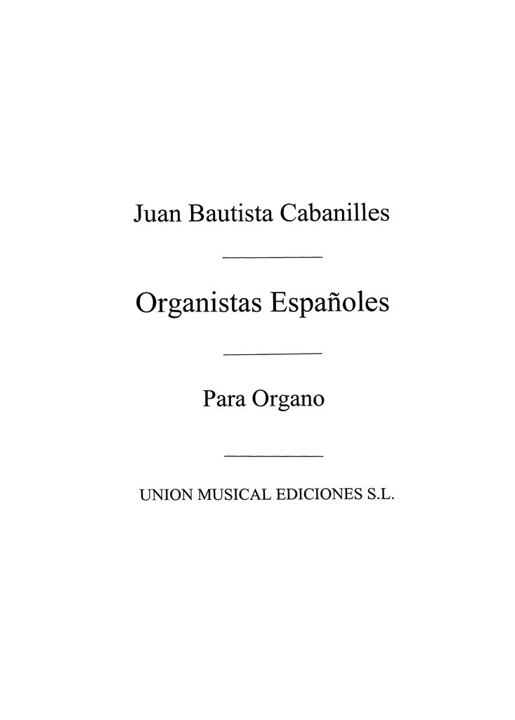 Organistas Espanoles