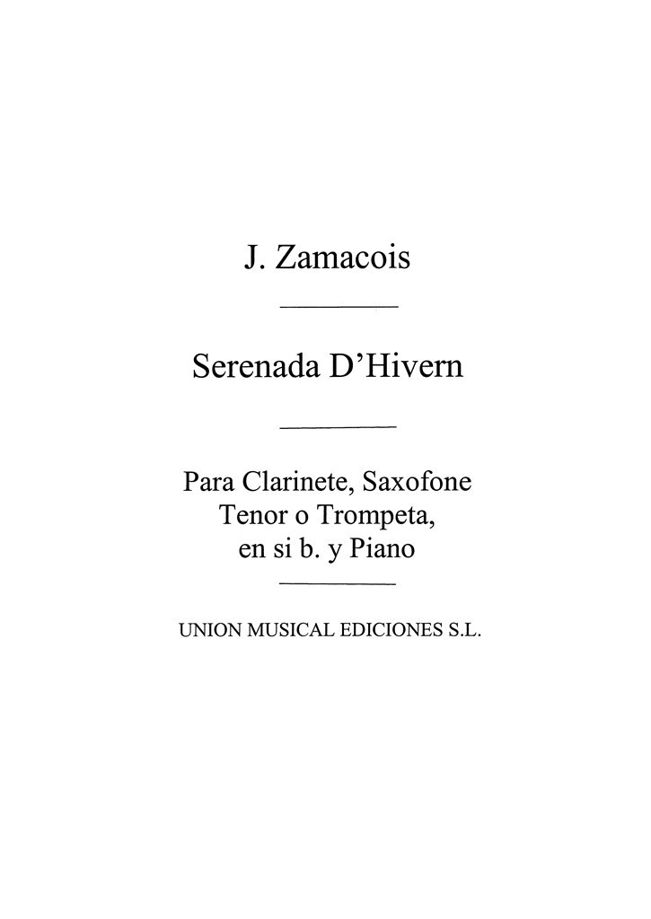Serenade D'Hivern