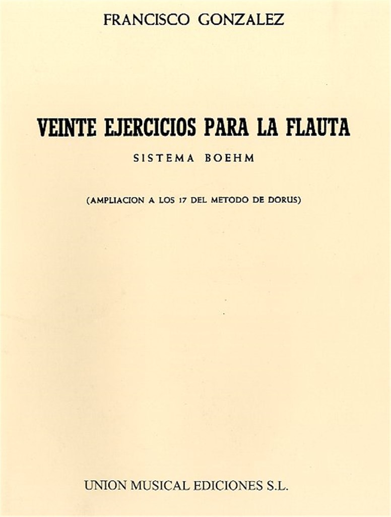 Veinte Ejercicios Para La Flauta