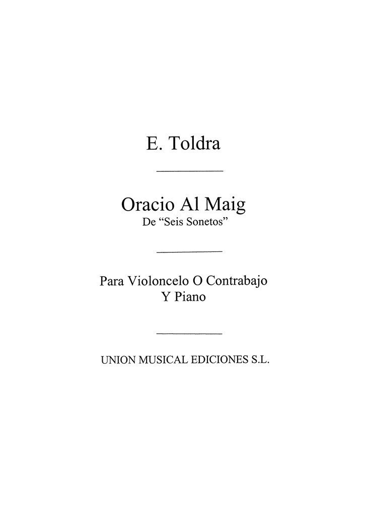 Oracio Al Maig