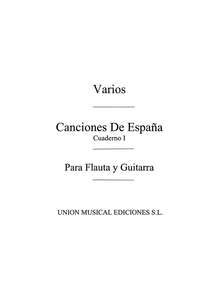Varios: Canciones De Espana 4 Vols.