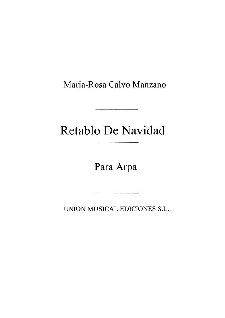 Retablo De Navidad
