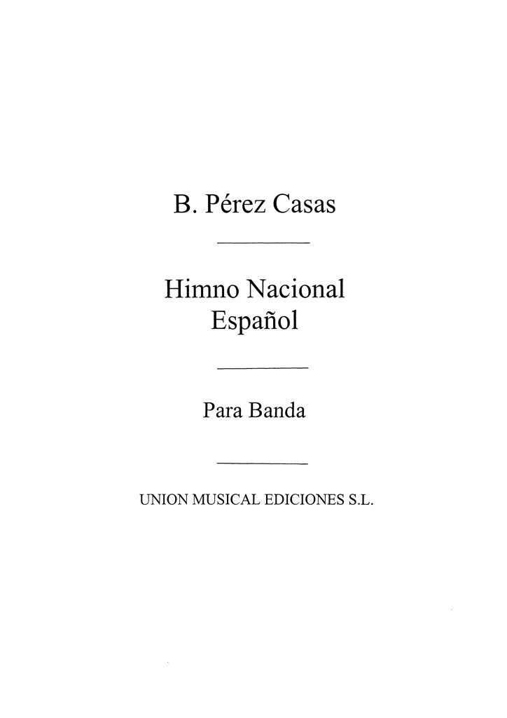 Himno Nacional Espanol