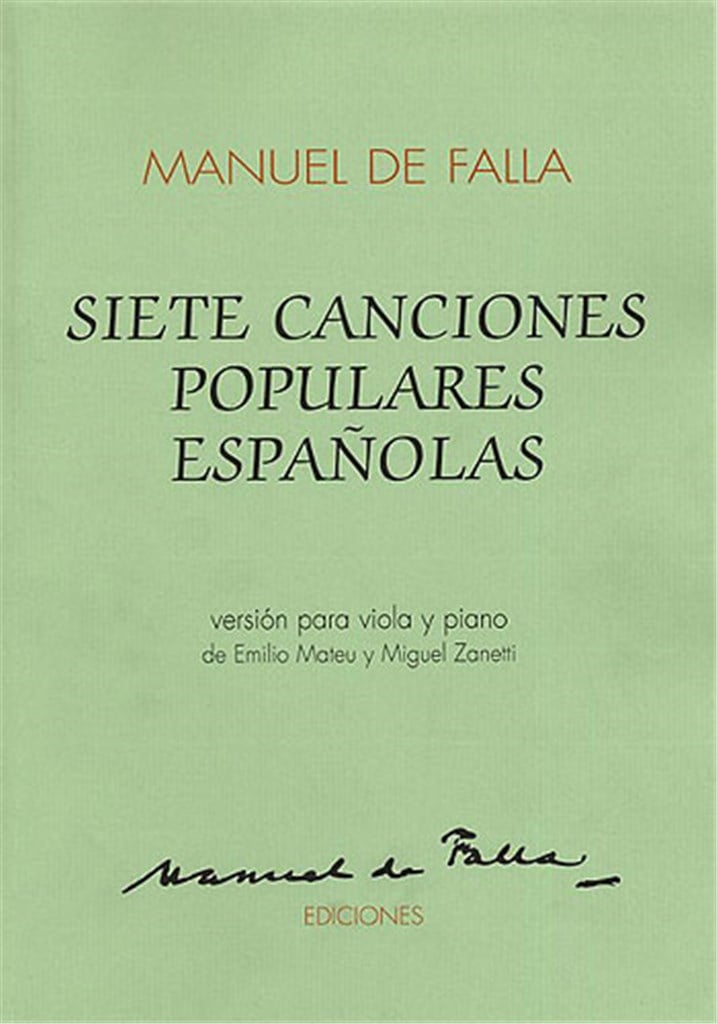 Siete Canciones Populares Espanolas