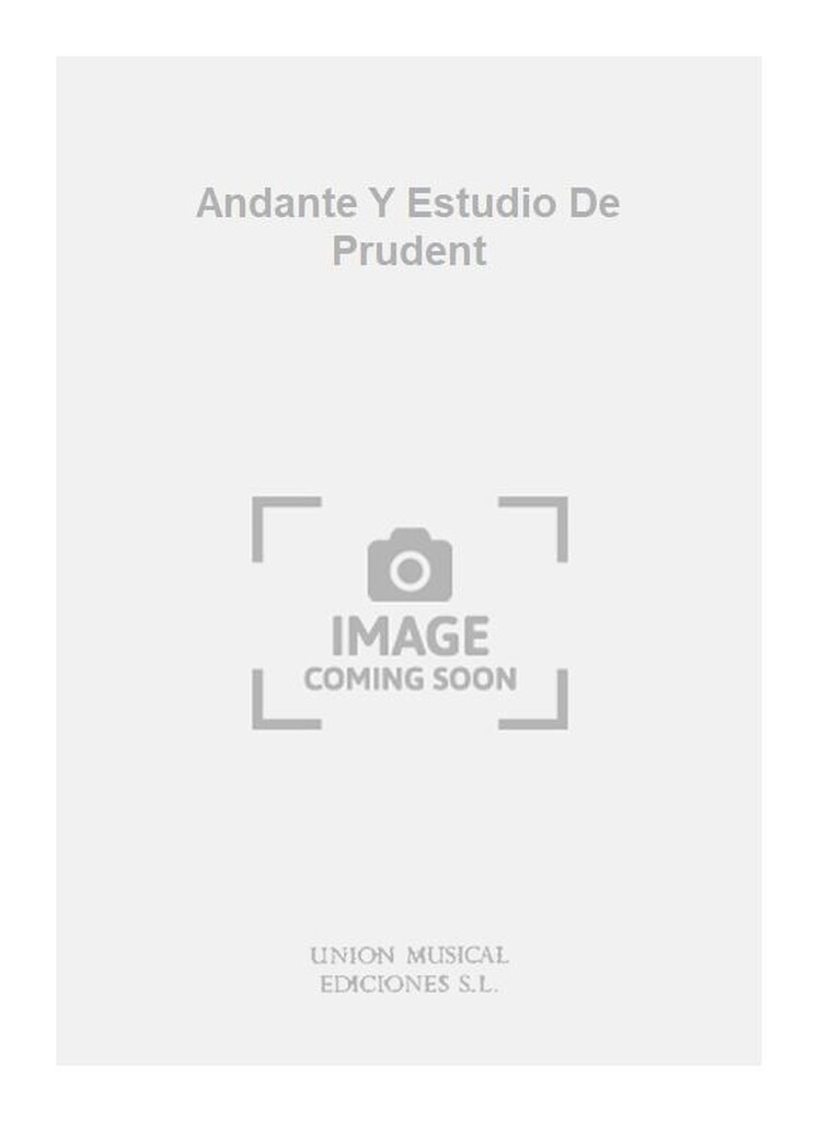 Andante Y Estudio De Prudent