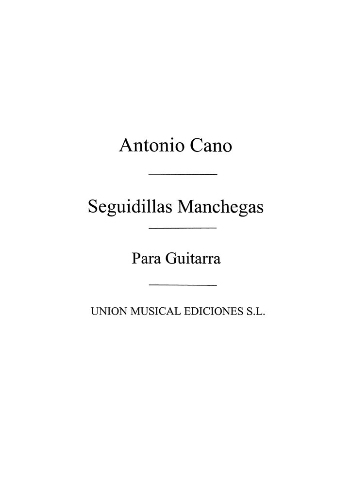 Seguidillas Manchegas