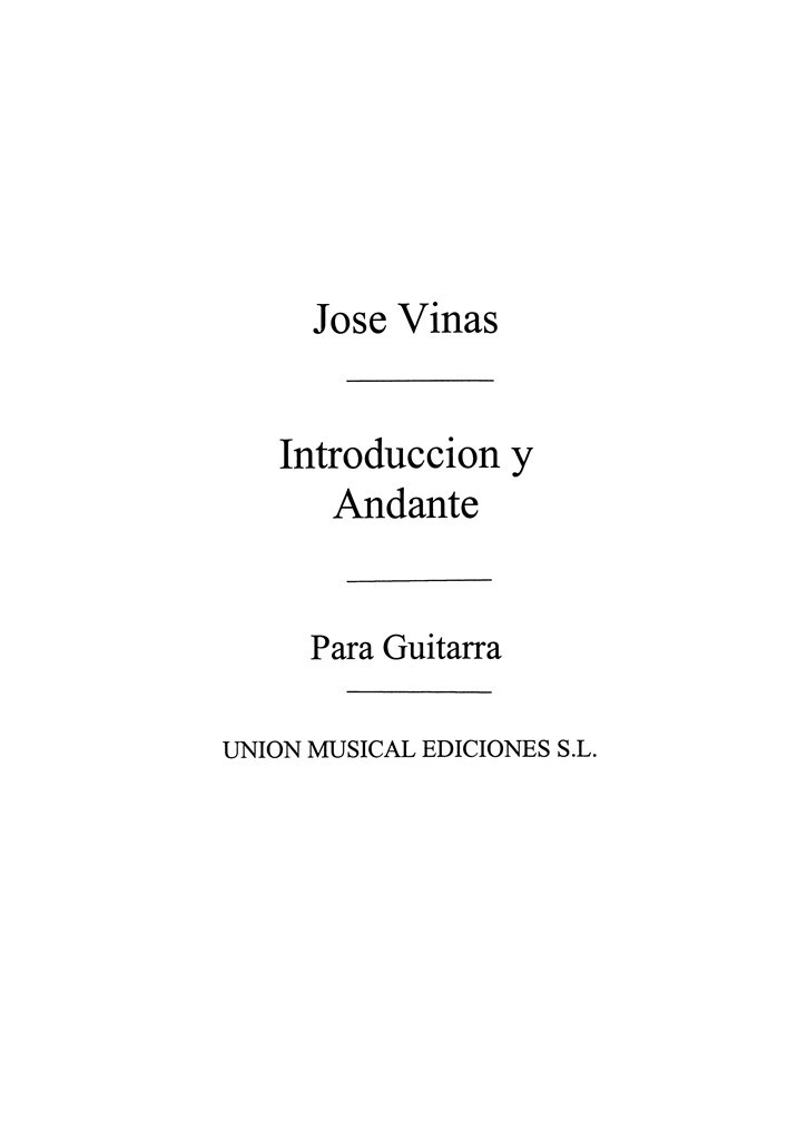 Introduccion Y Andante