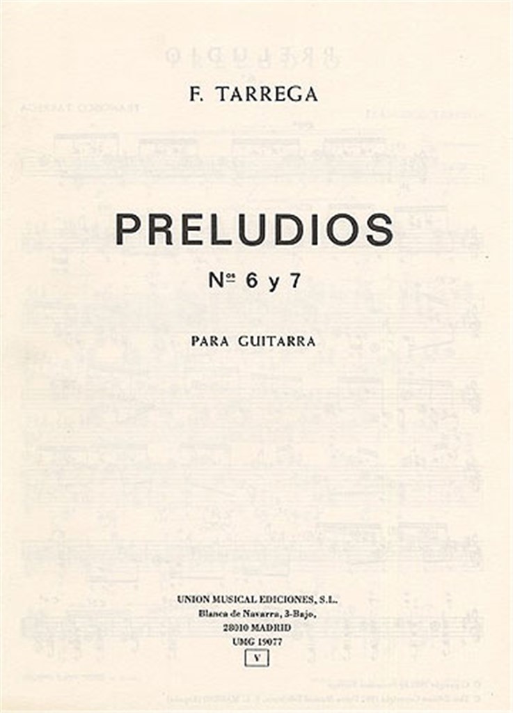 Preludios Nos. 6 & 7 Guitar