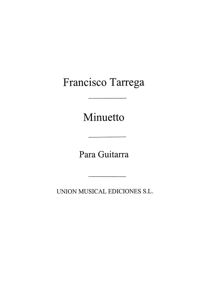 Minuetto Guitar