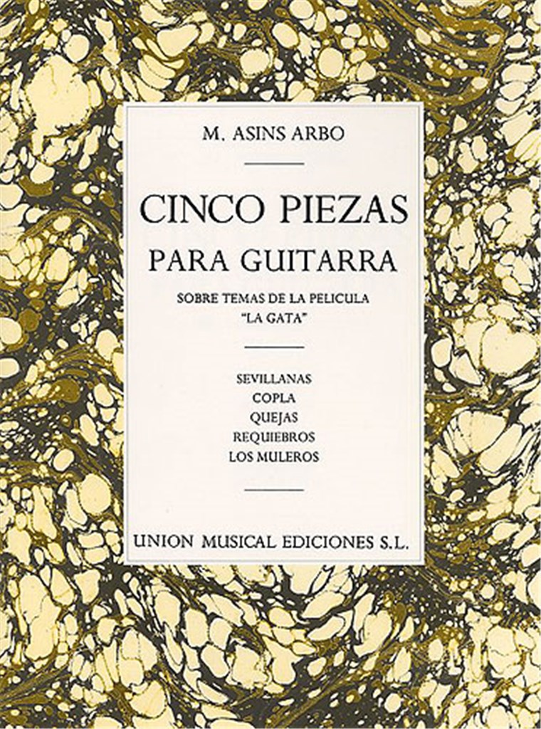 Cinco Piezas Para Guitarra (5 Pieces For Guitar)
