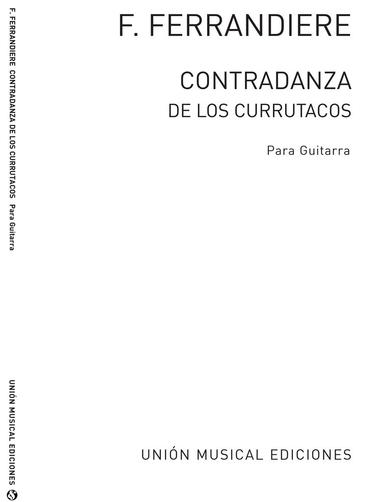 Contradanza (Tarrago) Guitar