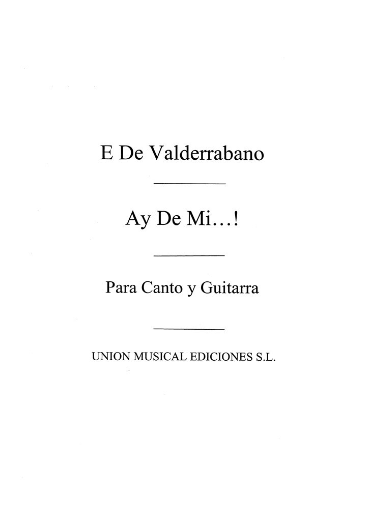 Ay De Mi Romance Viejo