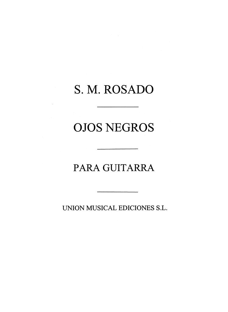 Ojos Negros Melodia Popular Rusa