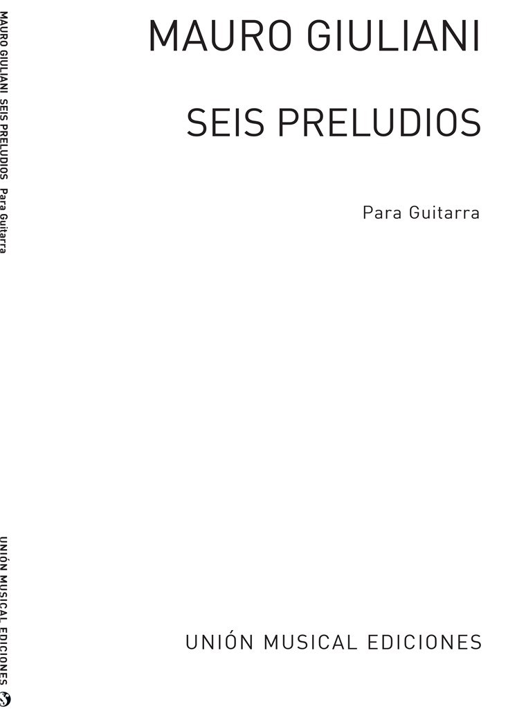 Seis Preludios Para Gitarra Op.83