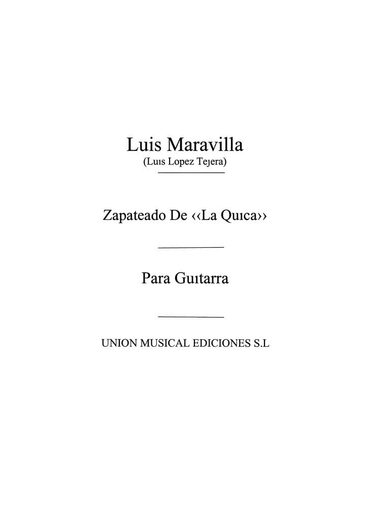 Zapateado De La Quica