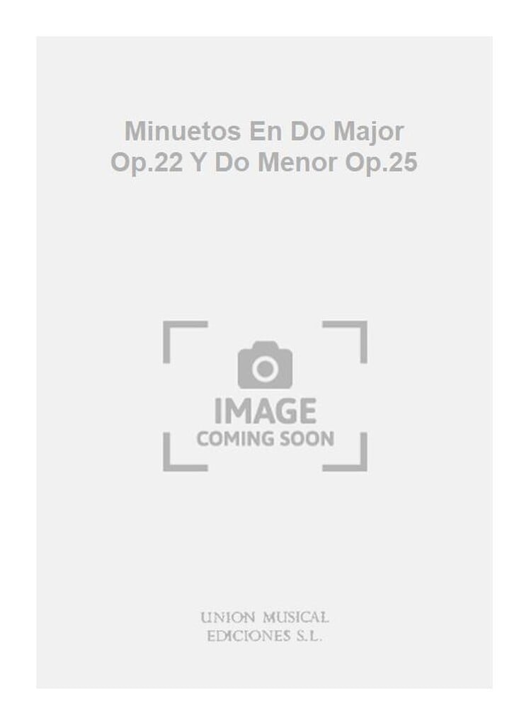 Minuetos En Do Major Op.22 Y Do Menor Op.25