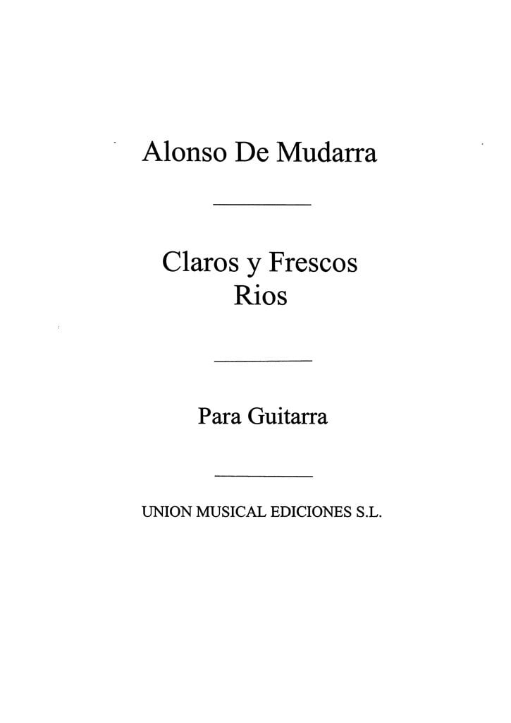 Claros Y Frescos Rios