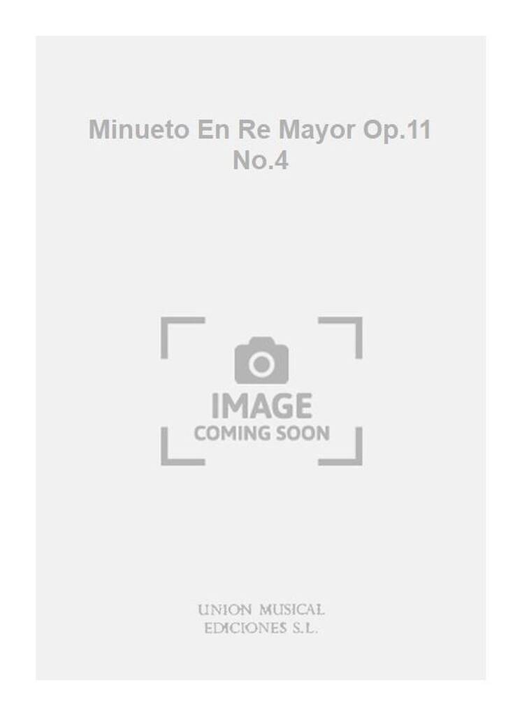 Minueto En Re Mayor Op.11 No.4