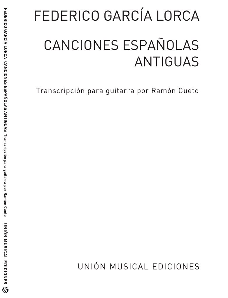 Canciones Espanolas Antiguas