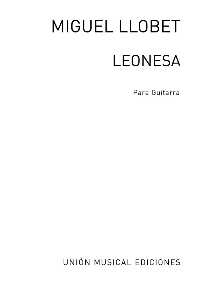 Llobet Leonesa Guitar