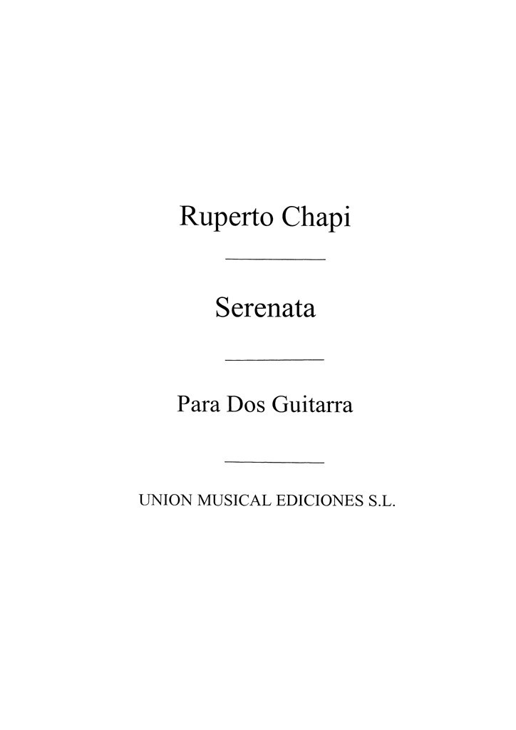 Serenata De La Fantasia Morisca