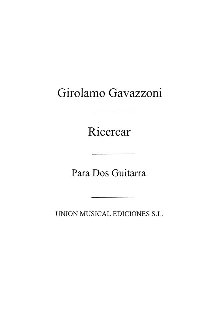 Ricercar