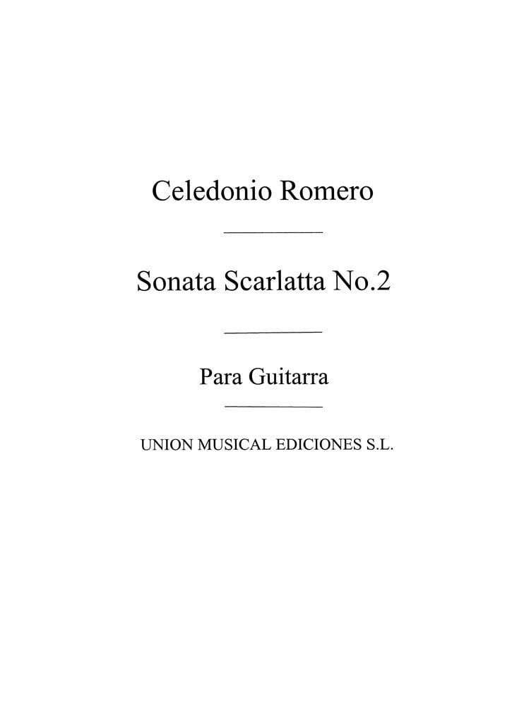 Sonata Scarlatta No.2