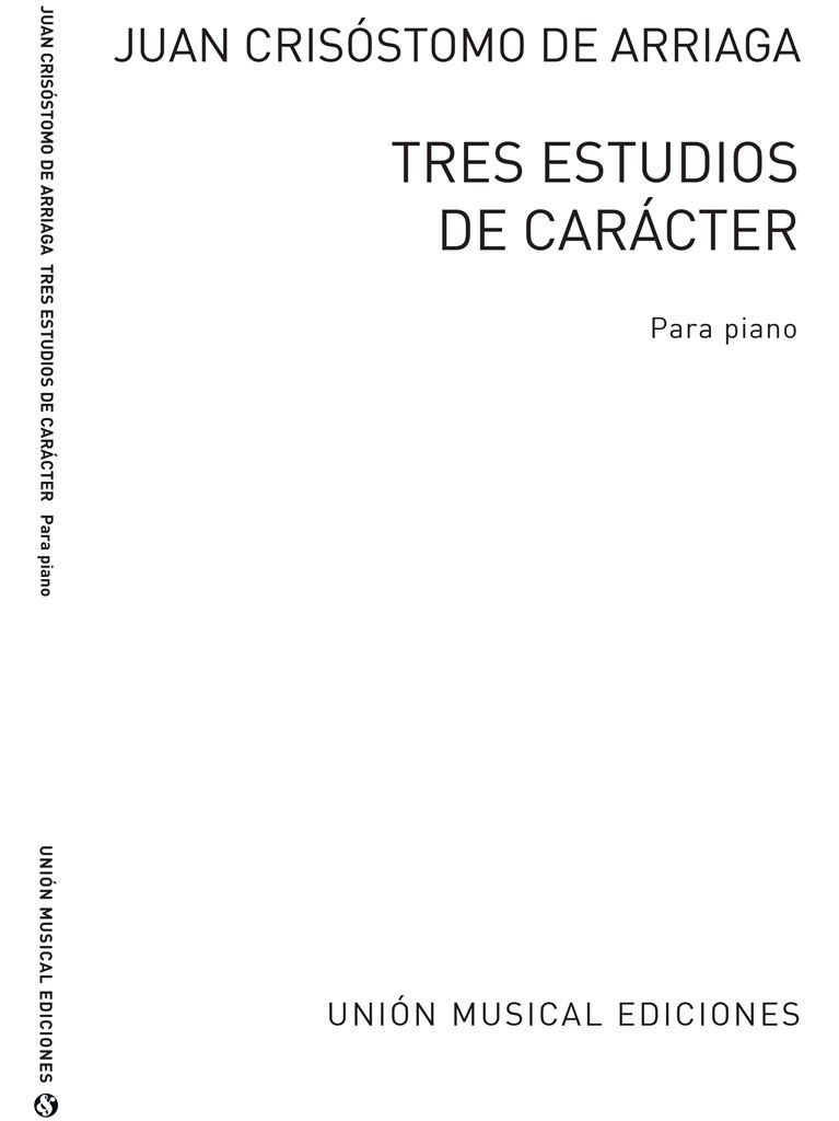 Tres Estudios Piano