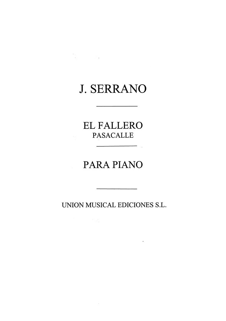 El Fallero Pasodoble Valenciano