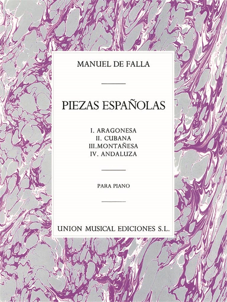 Piezas Espanolas Piano