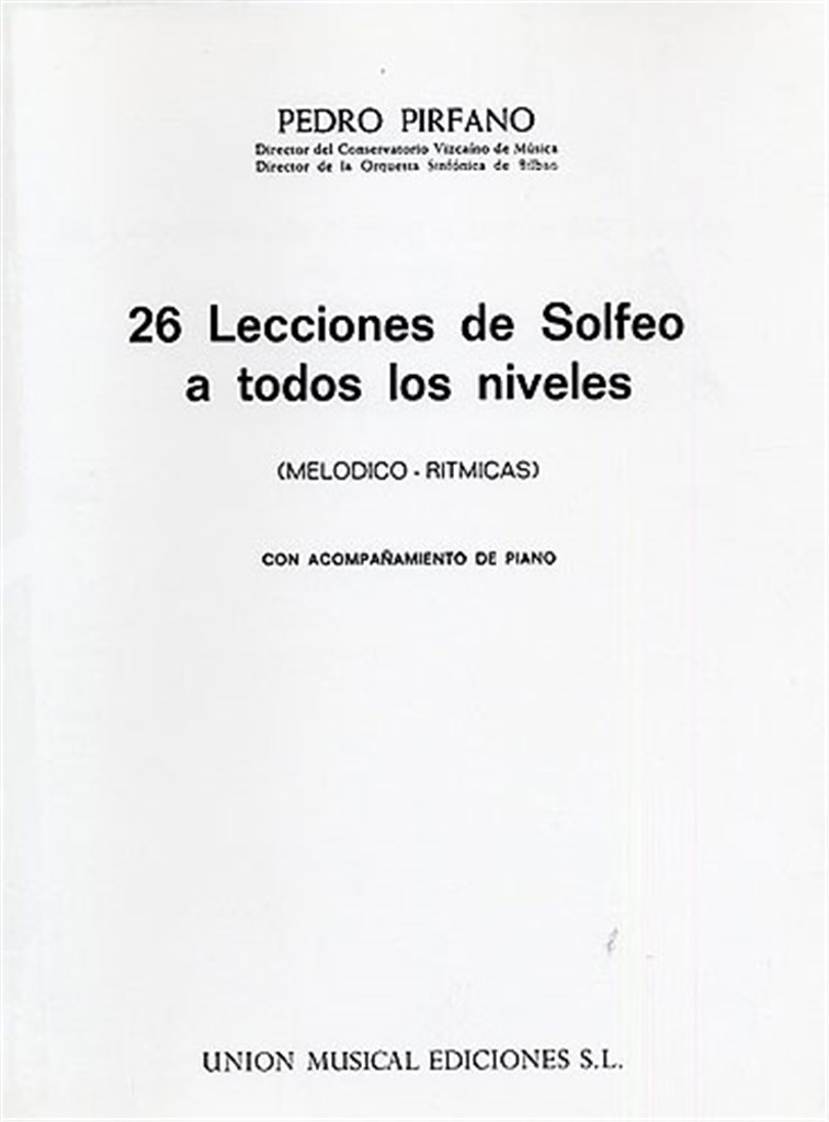 26 Lecciones De Solfeo