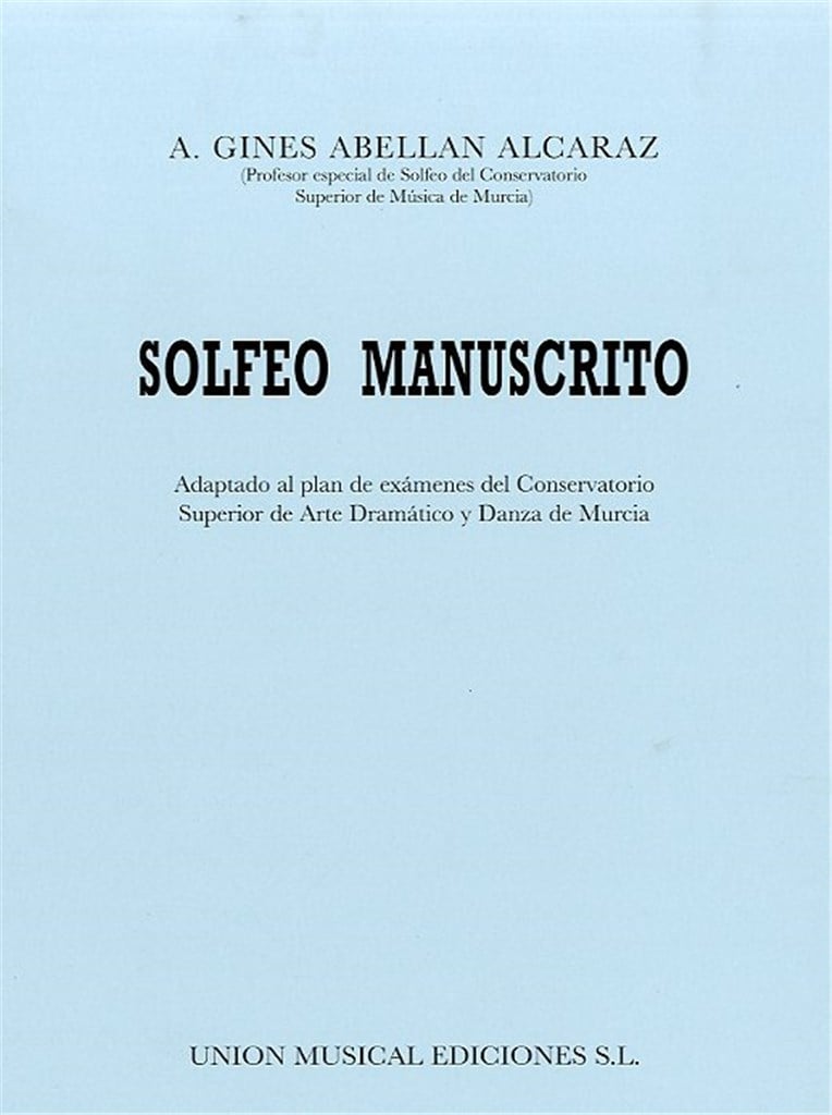 Solfeo Manuscrito