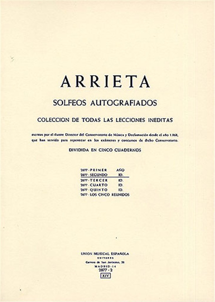Coleccion De Solfeo Ii