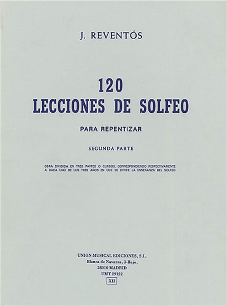 120 Lecciones De Solfeo Ii