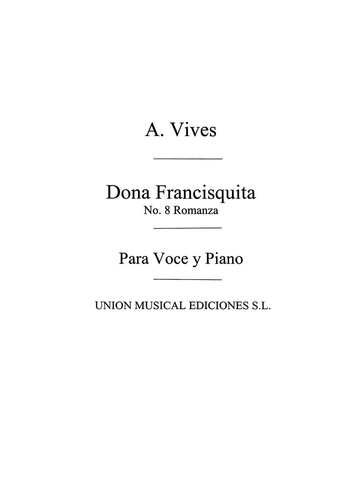 Romanza Por El Humo Se Sabe No.8