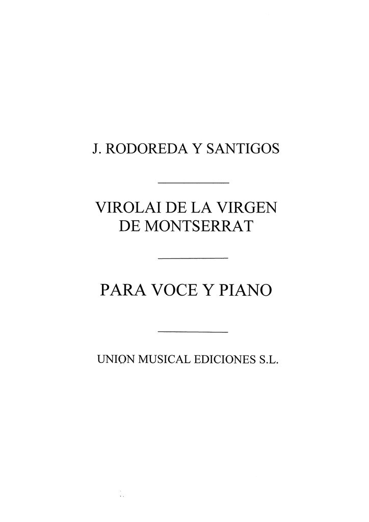 Rodereda Y Santigos Virolai De La Virgen