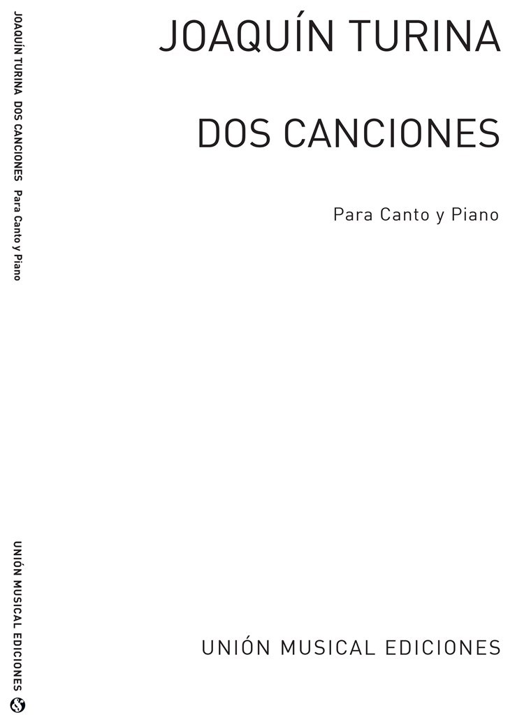 Turina: Dos Canciones for Voice and Piano